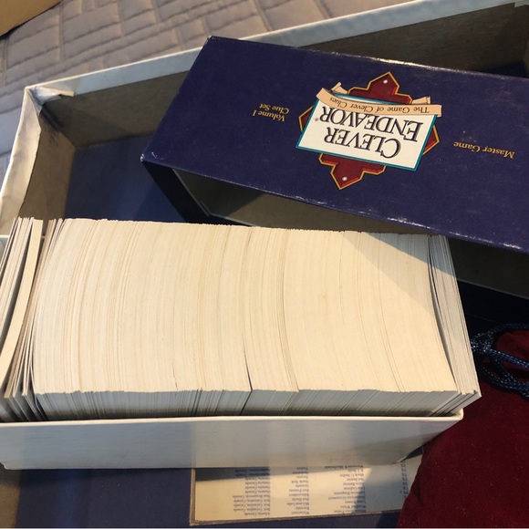 CLEAVER ENDEAVOR Vintage Deluxe Edition Master Game The Games Gang 908 Used - Picture 5 of 11